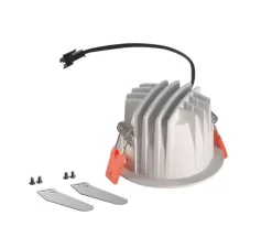 Spot encastrable, Numinos S, blanc, LED, 2700K, 720 lm, Ø8cm, H5,2cm - SLV