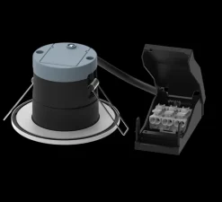 Spot encastrable, One, blanc, IP65, LED, dim, 3000K, 550 lm, Ø8,6cm, H5,5cm - Solum