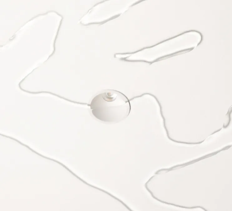 Spot encastrable, Optik 1, blanc, IP 55, LED, 2700 K, 800 lm, 40°, Ø6,5cm, H6,4cm - Onok