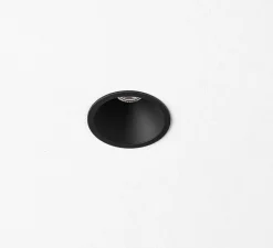 Spot encastrable, Optik 1, noir, Dali, IP 43, LED, 2700 K, 630 lm, Ø6,9cm, H6,4cm - Onok