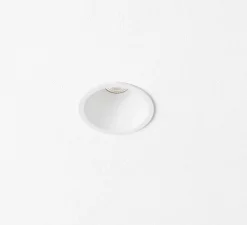 Spot encastrable, Optik 1, variable TRIAC, blanc, LED, 2700K, 630lm, Ø6,9cm, H6,4cm - Onok