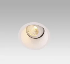 Spot encastrable orientable, Fox, blanc, LED, 2700k, 5w, Ø5cm, H6cm - FARO