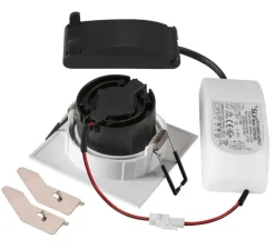 Spot encastrable, orientable, NEW TRIA 68, blanc mat, LED, dim, 1800-3000K, lm, L8,2cm, P4cm - SLV