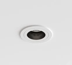 Spot encastrable, Pinhole Slimline, Fire Rating, blanc mat, IP65, Ø7,5cm, H12cm - Astro