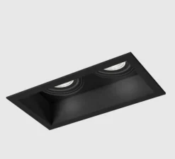 Spot encastrable, Plano 2.0 PAR16, noir, L15,6cm, H11,5cm - Wever&Ducré