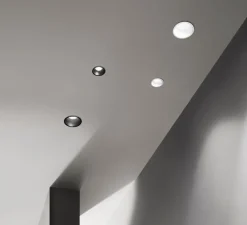 Spot encastrable, Quark, noir, LED, 3000-4000K, 1040 lm, Ø6,5cm, H5,5cm - Nedgis