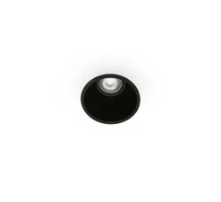 Spot encastrable, salle de bain, Fresh IP65, noir, Ø9cm, H13,3cm (hauteur plafond recommandée 14,5cm)- Faro