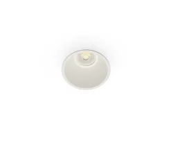 Spot encastrable, salle de bain, Fresh IP44, blanc, Ø9cm, H6,5cm (hauteur plafond recommandée 14,5cm) - Faro