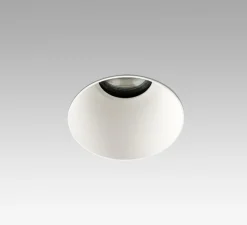 Spot encastrable, sans collerette, Fresh IP65, blanc, Ø13,3cm, H12,5cm (hauteur plafond recommandée 14,5cm)- Faro