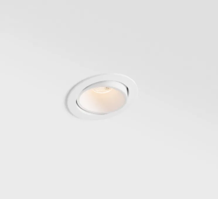Spot encastrable, Smart Lotis Recessed Adjustable 82 1x, blanc, LED, dim, 2700K, 653 lm, Ø8,2cm, H5,2cm - Modular