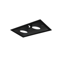 Spot encastrable, SNEAK TRIM 2.0, noir, LED, 3000K, 400/540lm, L15,6cm, H9cm - Wever&Ducré