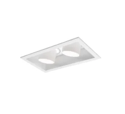 Spot encastrable, SNEAK TRIM 2.0, blanc, LED, 3000K, 400/540lm, L15,6cm, H9cm - Wever&Ducré