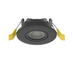 Spot encastrable, Stella SD orientable, Pack de 10, noir, IP65, LED, dim, 2700-3000-4000K, 520 lm, Ø8,2cm, H3,5cm - Solum