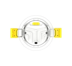 Spot encastrable, Stella SD orientable, Pack de 10, blanc, IP65, LED, dim, 2700-3000-4000K, 520 lm, Ø8,2cm, H3,5cm - Solum