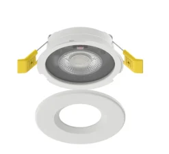 Spot encastrable, Stella SD, Pack de 10, blanc, IP65, LED, dim, 2700-3000-4000K, 620 lm, Ø8,6cm, H3,3cm - Solum
