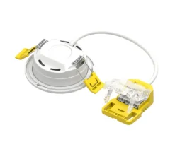 Spot encastrable, Stella SD, Pack de 10, blanc, IP65, LED, dim, 2700-3000-4000K, 620 lm, Ø8,6cm, H3,3cm - Solum
