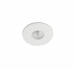Spot encastrable, Tast Round, blanc, IP65, LED, 2700K, 350 lm, Ø5,5cm, H2,8cm - Faro