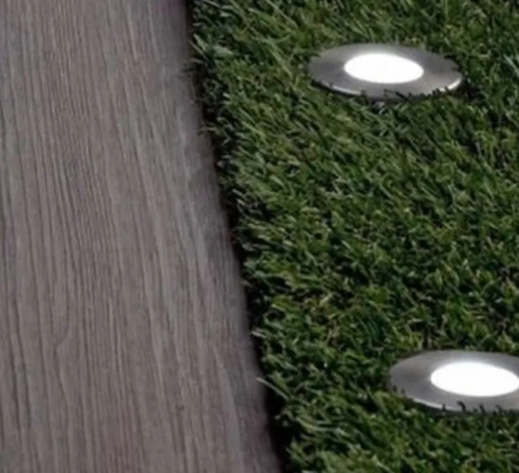 Spot encastrable, Tecno 6, inox, Ø12cm, H12,5cm - Faro