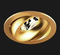 Spot encastrable, Titan Mix Round Org 930 40° Gold + Non Dim Driver +Trapezium springs, or, LED, 3000K, 1156 lm, Ø9,2cm, H6,8cm - Doxis