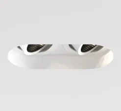 Spot encastrable, Trimless Round Twin Adjustable, blanc mat, L15,5cm, H6,2cm - Astro