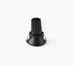 Spot encastrable, Tulipa, 55°, noir, IP44, LED, dim, DALI, 2700K, 313 lm, Ø8,2cm, H10,6cm - Faro