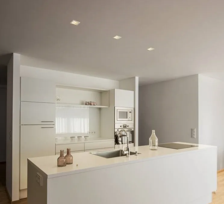 Spot encastrable, Verlux, blanc, LED, dim, 3000K, 940 lm, L8,5cm, H8,5cm - SLV