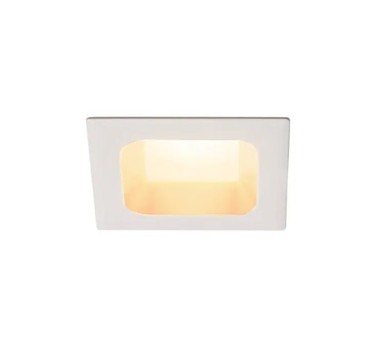 Spot encastrable, Verlux, blanc, LED, dim, 3000K, 940 lm, L8,5cm, H8,5cm - SLV