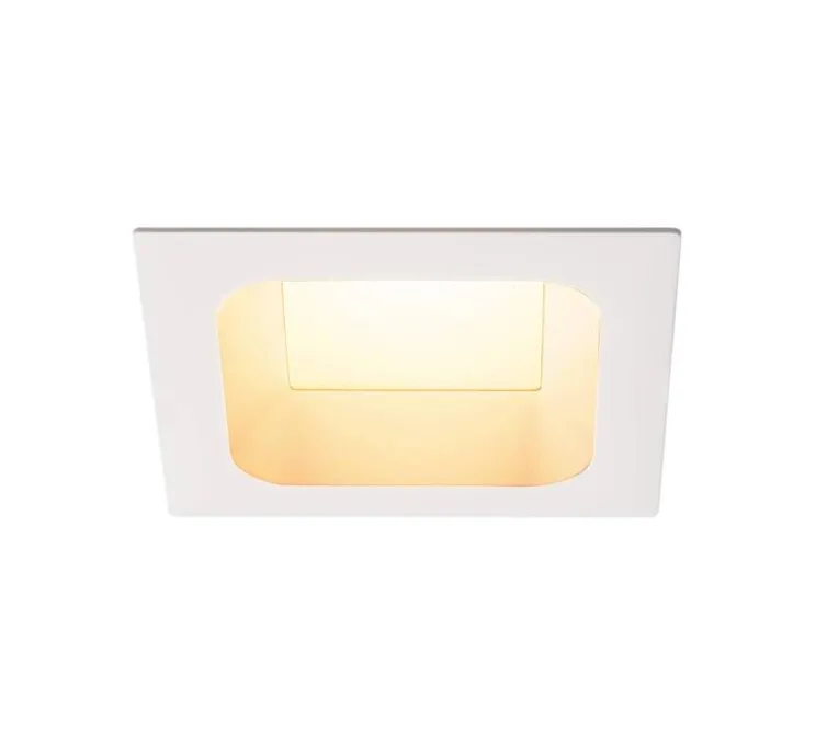 Spot encastrable, Verlux, blanc, LED, dim, 3000K, 1800 lm, L13,5cm, H13,5cm - SLV