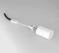 Spot encastrable, Vulkan, base prête à peindre, cylindre blanc, Ø16,5cm, H14,5cm - Nedgis