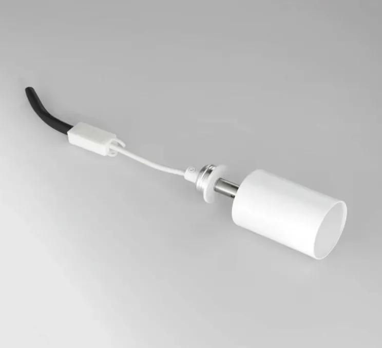 Spot encastrable, Vulkan, base prête à peindre, cylindre blanc, Ø16,5cm, H14,5cm - Nedgis