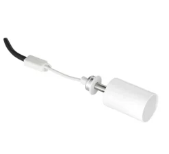 Spot encastrable, Vulkan, base prête à peindre, cylindre blanc, Ø16,5cm, H14,5cm - Nedgis