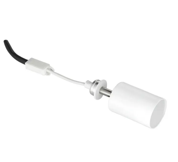 Spot encastrable, Vulkan, base prête à peindre, cylindre blanc, Ø16,5cm, H14,5cm - Nedgis