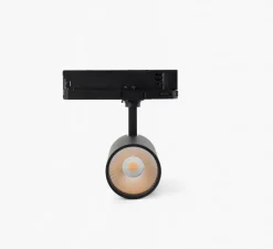 Spot, Fost Track 70 23°, noir, LED, dim, DALI, 3000K, 43W, 23°, 3505 lm, Ø5cm, H10cm - Faro