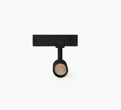 Spot, Fost Track, noir mat, LED, 2700k, 7W, 23°, 552 lm, Ø4cm, H9cm - Faro
