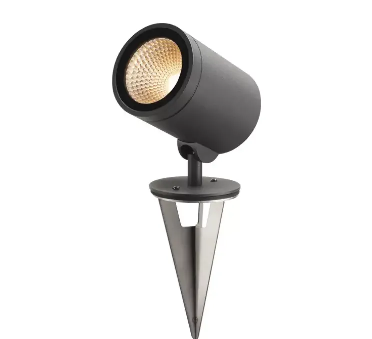 Spot, Helia L, anthracite, IP66, LED, dim, 3000K, 1340 lm, Ø10cm, H15cm - SLV