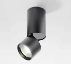 Spot, Hoy Spot SMD, noir, LED, dim, 4000K, 2203 lm, Ø9cm, H18,8cm - Artemide
