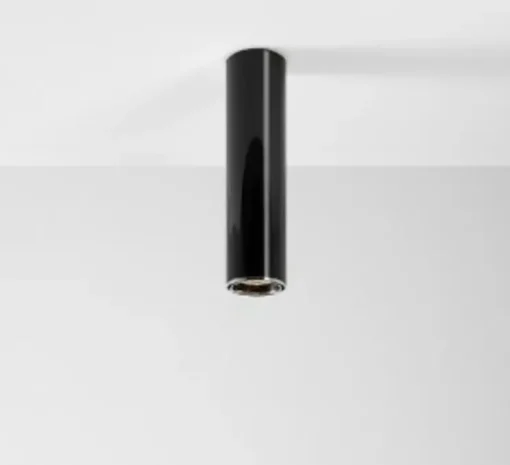 Spot, Ilio Ceiling 36, noir brillant, Ø9cm, H37cm - Artemide