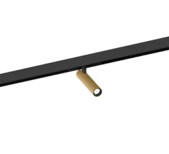 Spot, Match on Strex 1.0, noir mat, champagne, LED, 2700K, 530 lm, L11,5cm, H11,7cm - Wever&Ducré