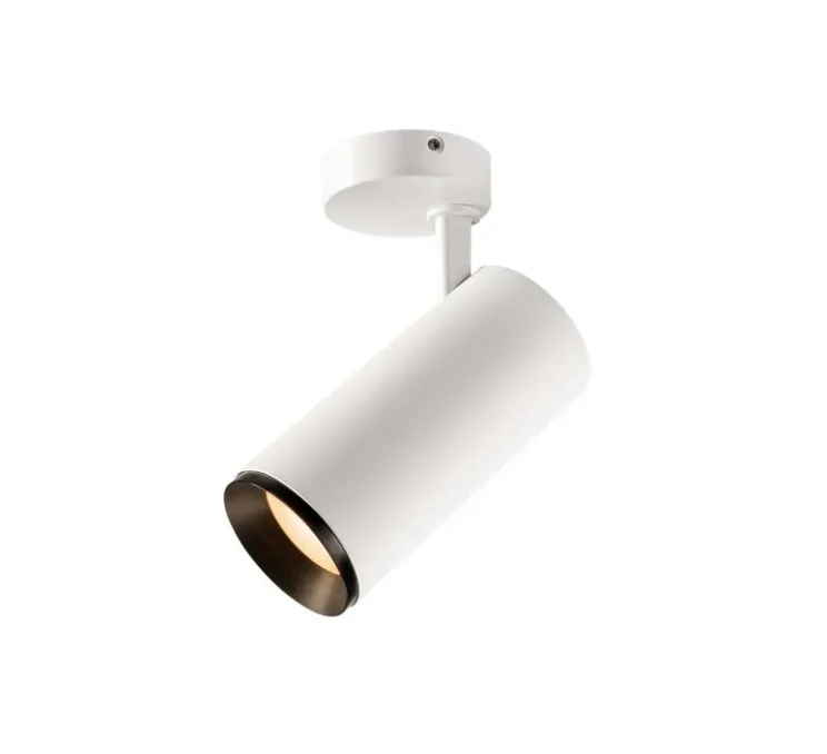 Spot, NUMINOS, blanc, LED, 3000K, 2400lm, Ø10cm, H18cm - Slv