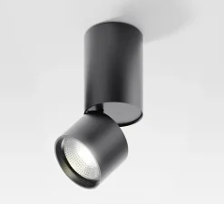 Spot, orientable, Hoy Spot, non-variable, noir, Ø9cm, H18,8cm, LED, 2700K, 1796lm, 22W, 68° - Artemide