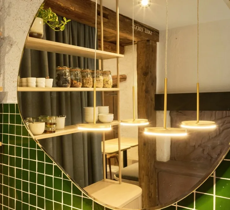 Spot ou applique en saillie, VANTAGE 1, noir, LED, dim, 2700K, 540 lm, Ø10cm, H7cm - Light Point