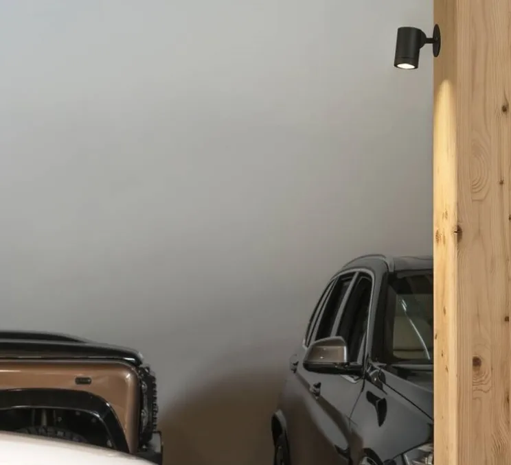 Spot ou applique en saillie, Helia S, anthracite, IP66, LED, 3000K, 440 lm, L11,5cm, H9,5cm,Ø5,5 - SLV