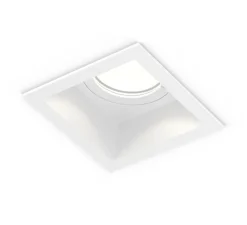 Spot, Plafonnier, Plano IP44 1.0 MR16, blanc, IP44,Ø8,5cm, H8,3cm - Wever & Ducré