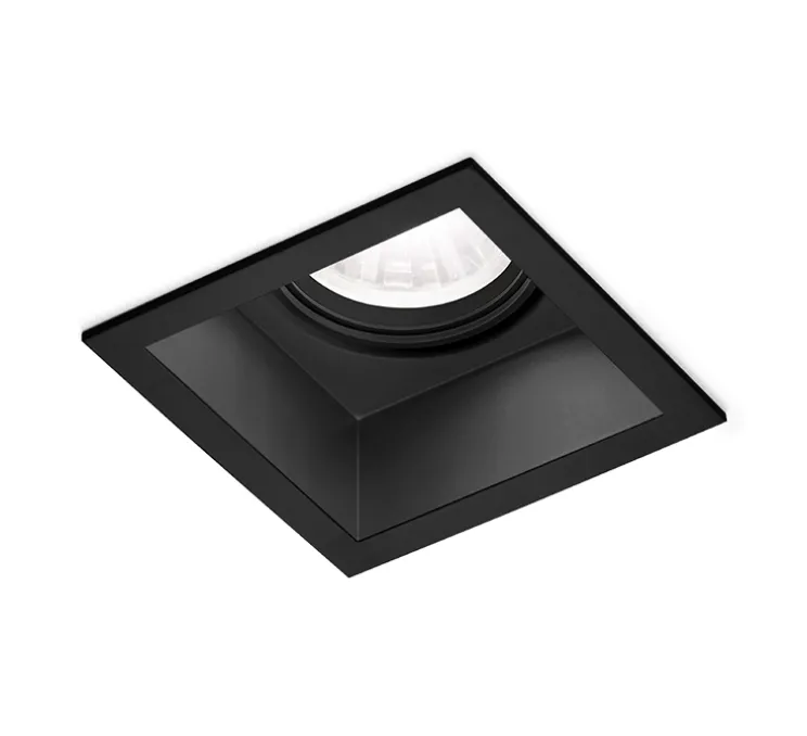 Spot, Plano 1.0, noir, LED, dim, 2700K, 510/680 lm, Ø8,5cm, H9cm - Wever&Ducré