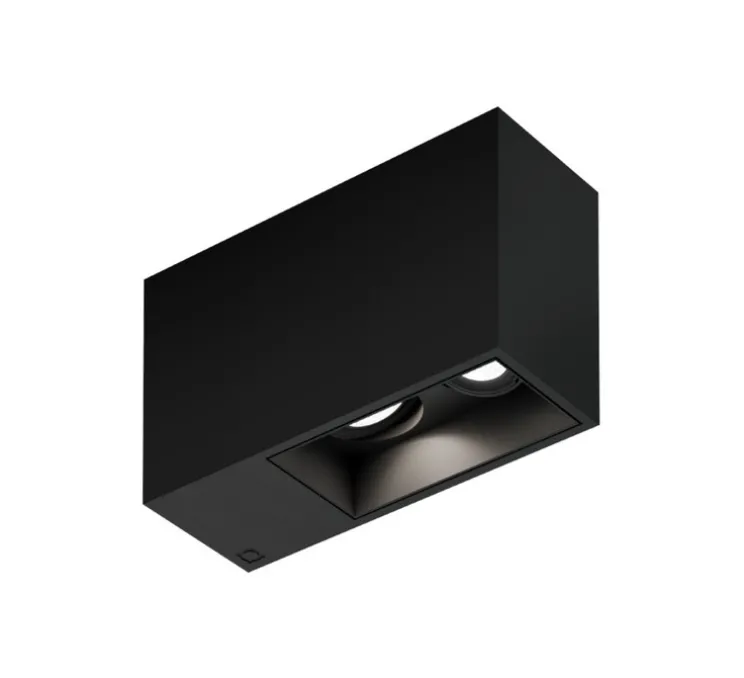 Spot, Plano Surface 2.0 PAR16, noir mat, L22,4cm, H12cm - Wever&Ducré