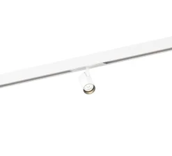Spot pour rail, Ceno on Strex 1.0, blanc mat, LED, 2700K, 480 lm, L11,5cm, H5,5cm - Wever&Ducré