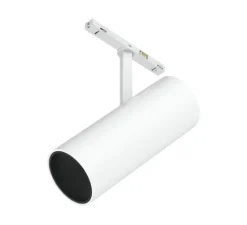 Spot pour rail, Find Me 2, 10°, CRI>90, UGR 2, casambi, blanc, LED, dim, 3000K, 531 lm, Ø4,6cm, H13,9cm - Flos