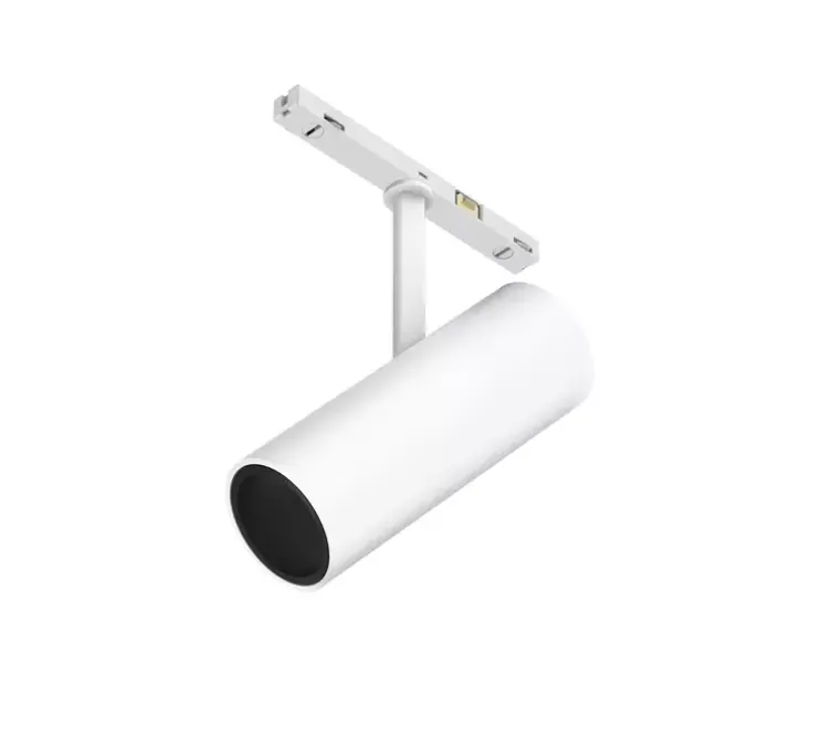 Spot pour rail, Find Me 1, blanc mat, LED, dim, 2700K, 284 lm, Ø3,3cm, H8,8cm - Flos