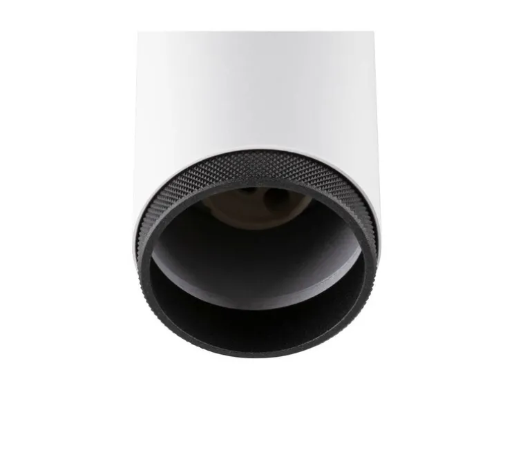 Spot pour rail, GRIP! L, blanc & noir, Ø5,7cm, H11,7cm - SLV