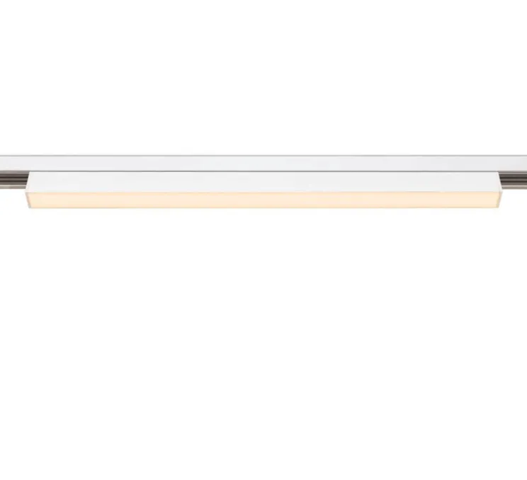 Spot pour rail, IN-LINE 44, blanc, LED, DALI, dim, 3000K, 1180 lm, L43,5cm, H2,5cm - SLV